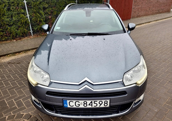 Citroen C5 cena 22500 przebieg: 204401, rok produkcji 2011 z Chodzież małe 232